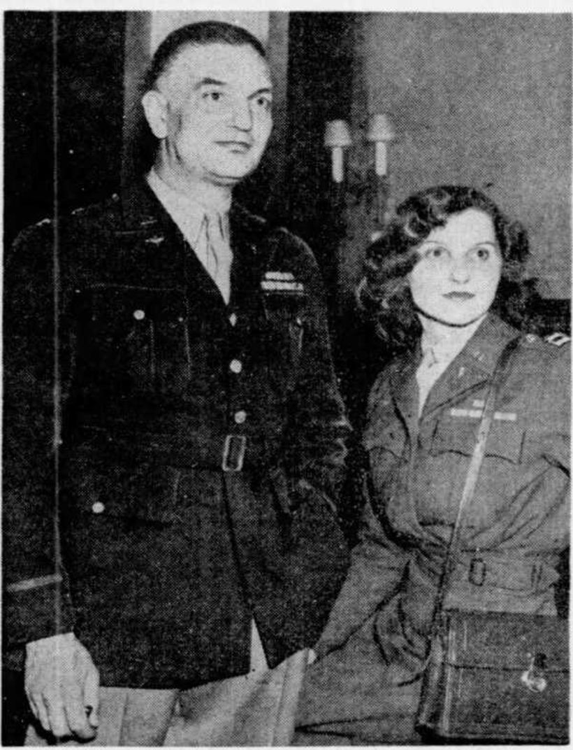 Alice Bradley Sheldon (James Tiptree Jr) con su marido en 1946