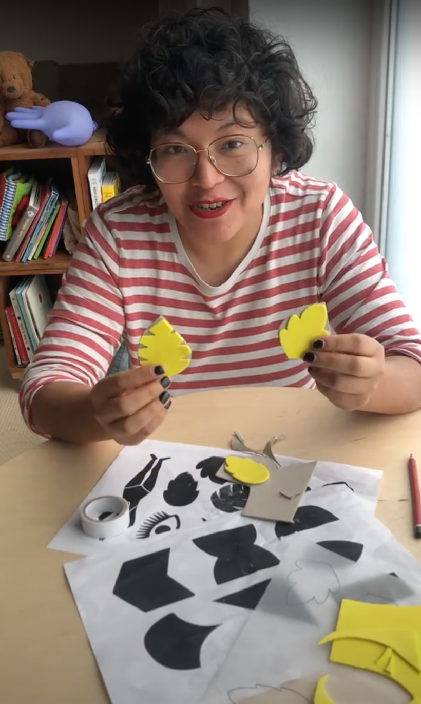 Manualidades con niños: tutorial para hacer sellos con espuma