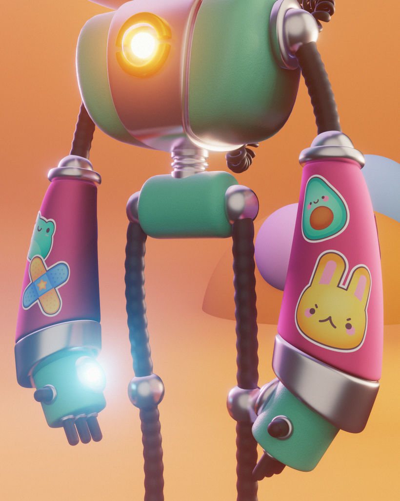 Cute Robot ❤ 5