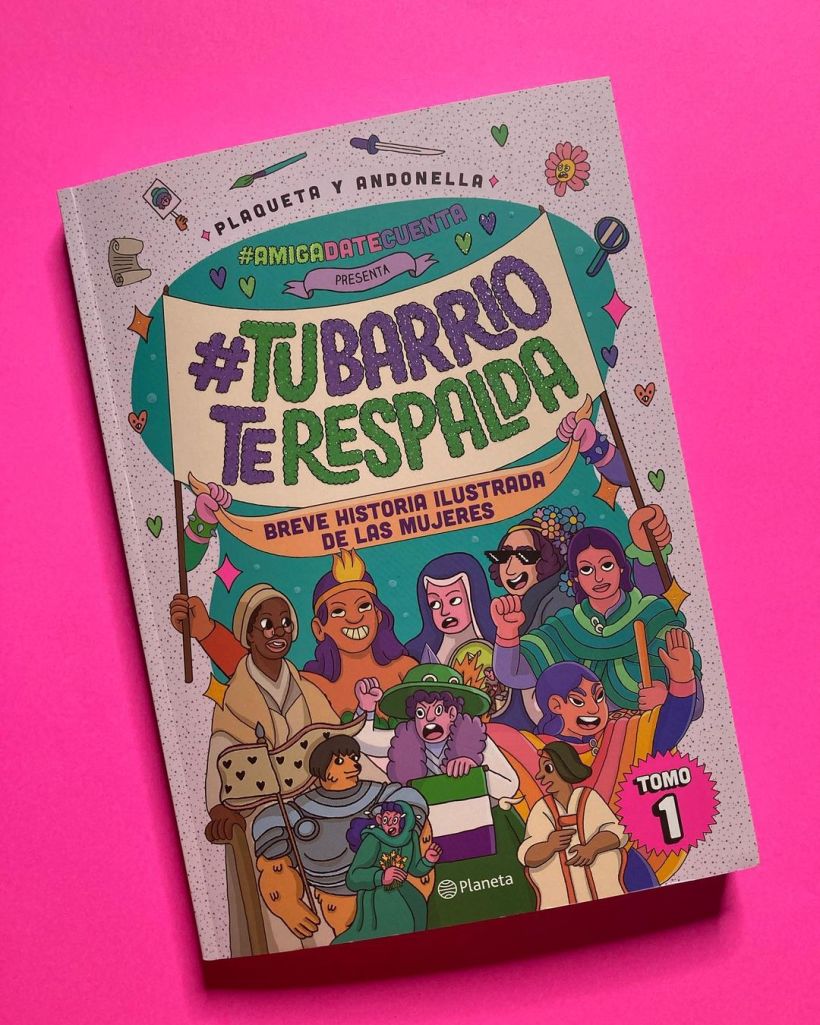 Portada del libro #TuBarrioTeRespalda.
