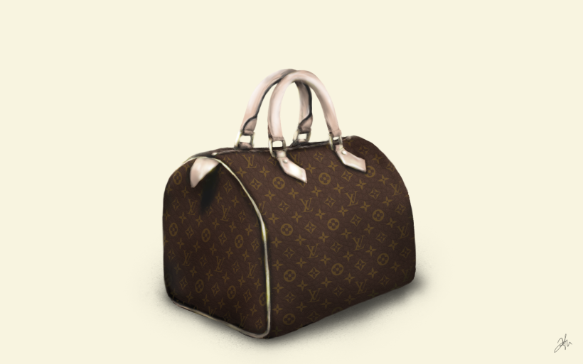 Louis Vuitton Bags Illustration