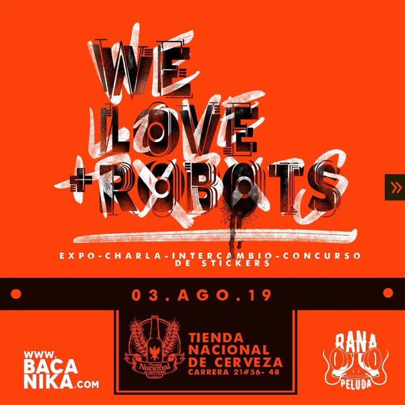 We Love Robots - Rana Peluda 3