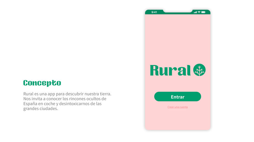 Rural: Una App para viajes por carretera 0
