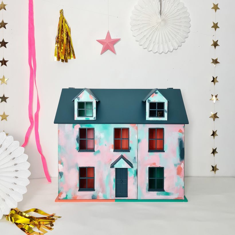 Abstract Painterly Dolls House