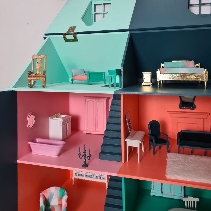 Abstract Dolls House for Valspar Paint 6