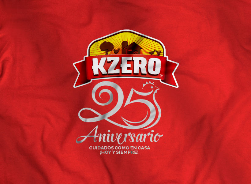 Marca  25 Aniversario Pollos Kzero - Rebrand  -  25th Anniversary Kzero 12