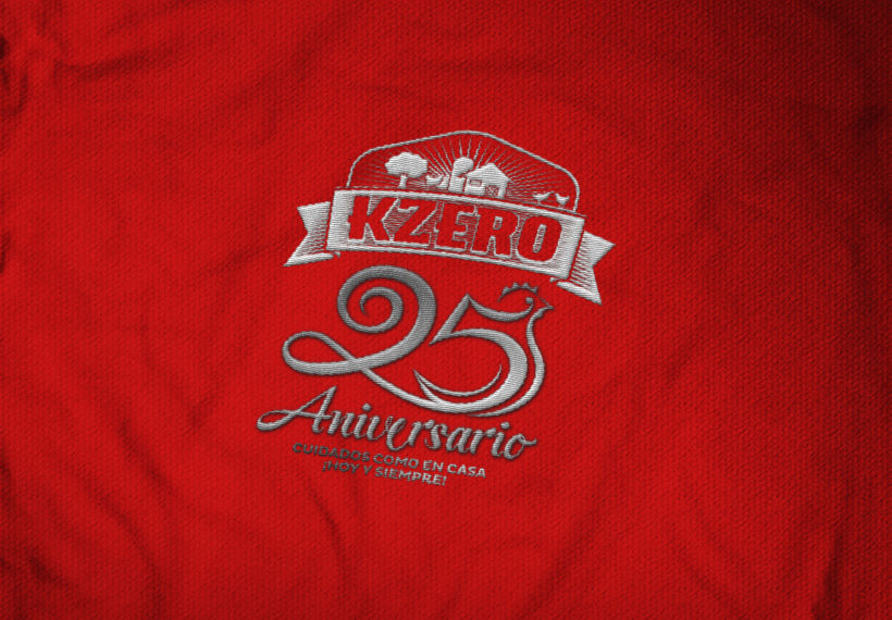 Marca  25 Aniversario Pollos Kzero - Rebrand  -  25th Anniversary Kzero 11