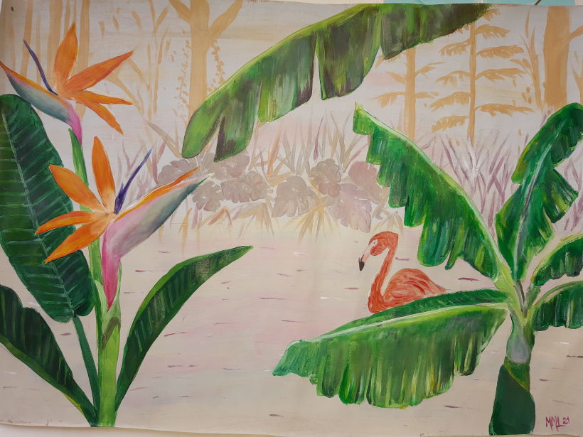 Mi Proyecto del curso: Pintura botánica con acrílico 0