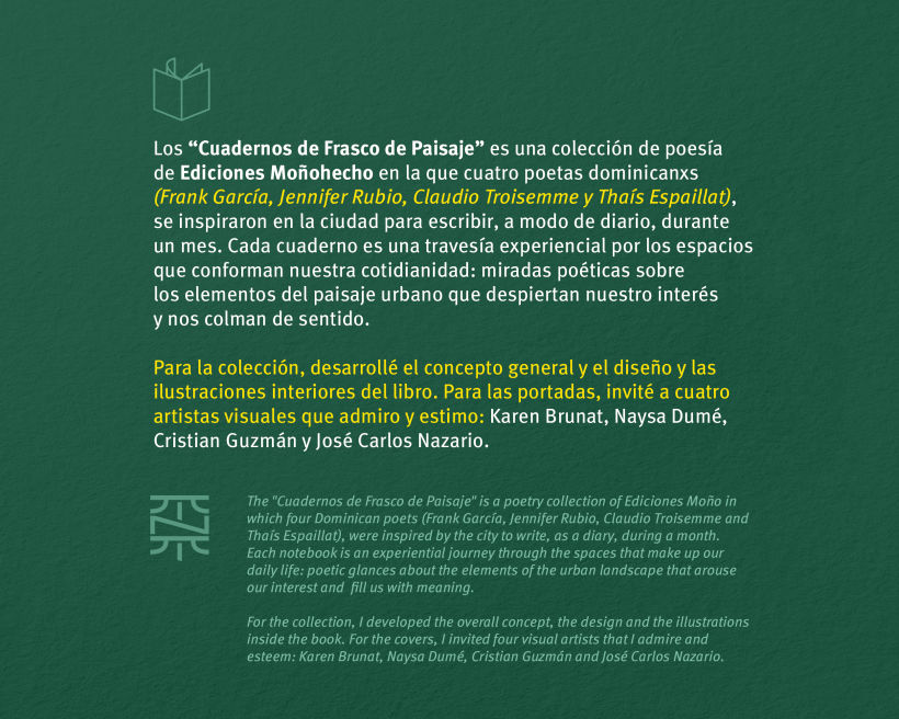 “Cuadernos de Frasco de Paisaje”, de Ediciones Moñohecho 3