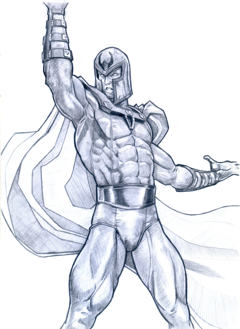 Mi Proyecto del curso: Ilustración para cómics: anatomía de un superhéroe 5
