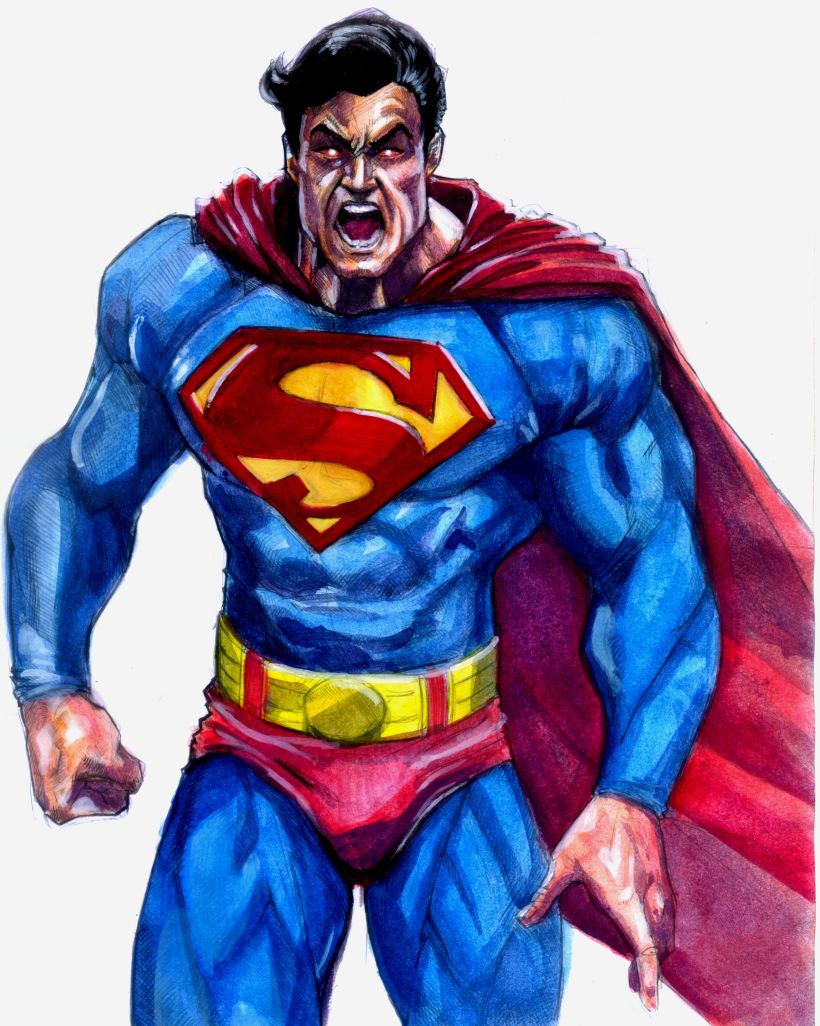 Mi Proyecto del curso: Ilustración para cómics: anatomía de un superhéroe 9