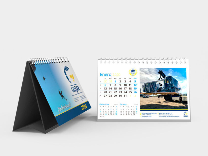 Calendarios de escritorio (Marketing directo)