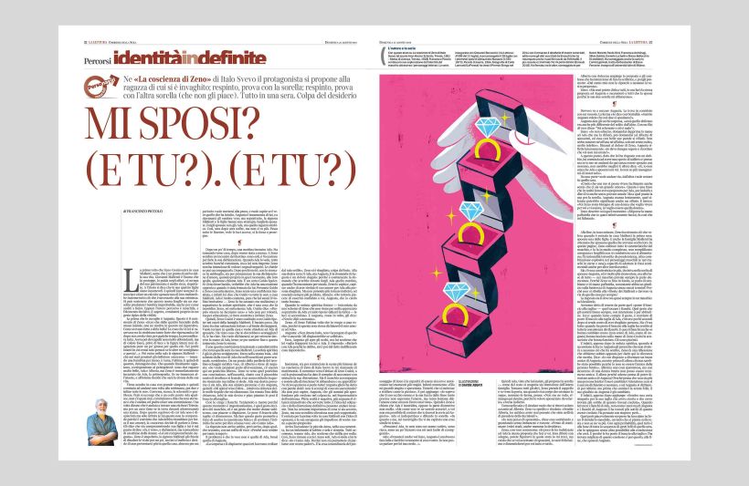 Ilustraciones para Corriere Della Sera - La Lettura 3