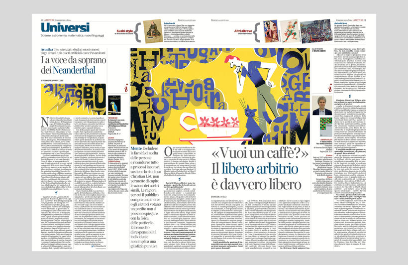 Ilustraciones para Corriere Della Sera - La Lettura 4