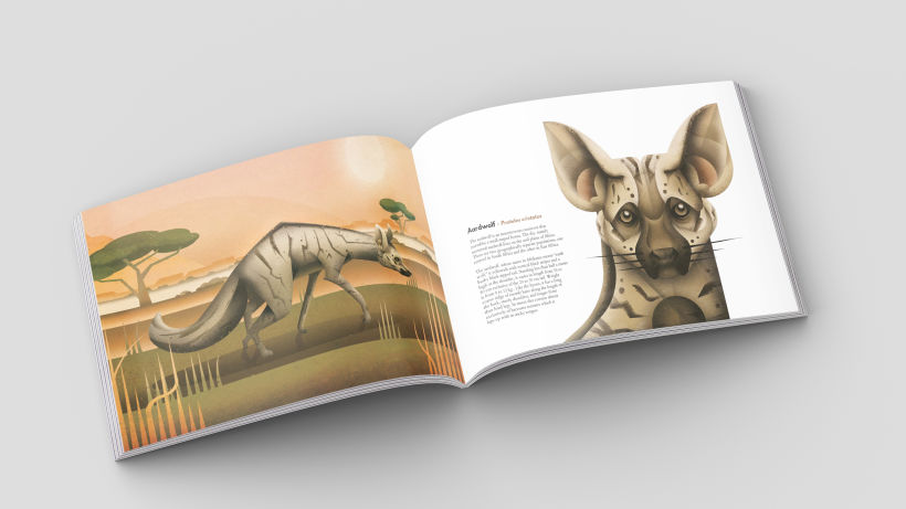 My project in Wildlife Illustration for Children's Books course 2