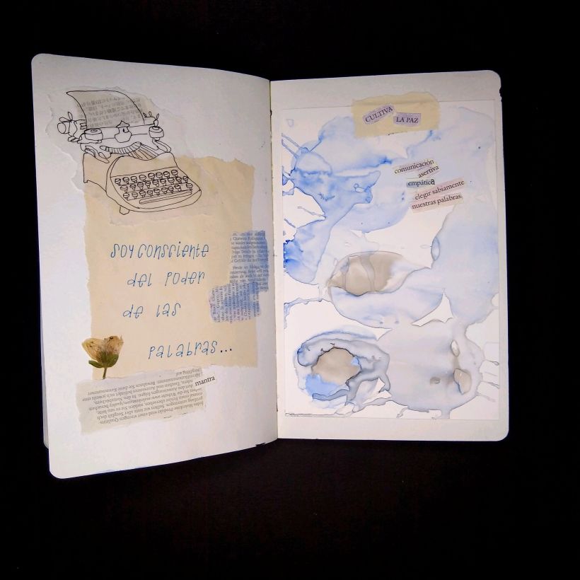 Mi Proyecto del curso: Cuaderno artístico para viajes imaginarios 17