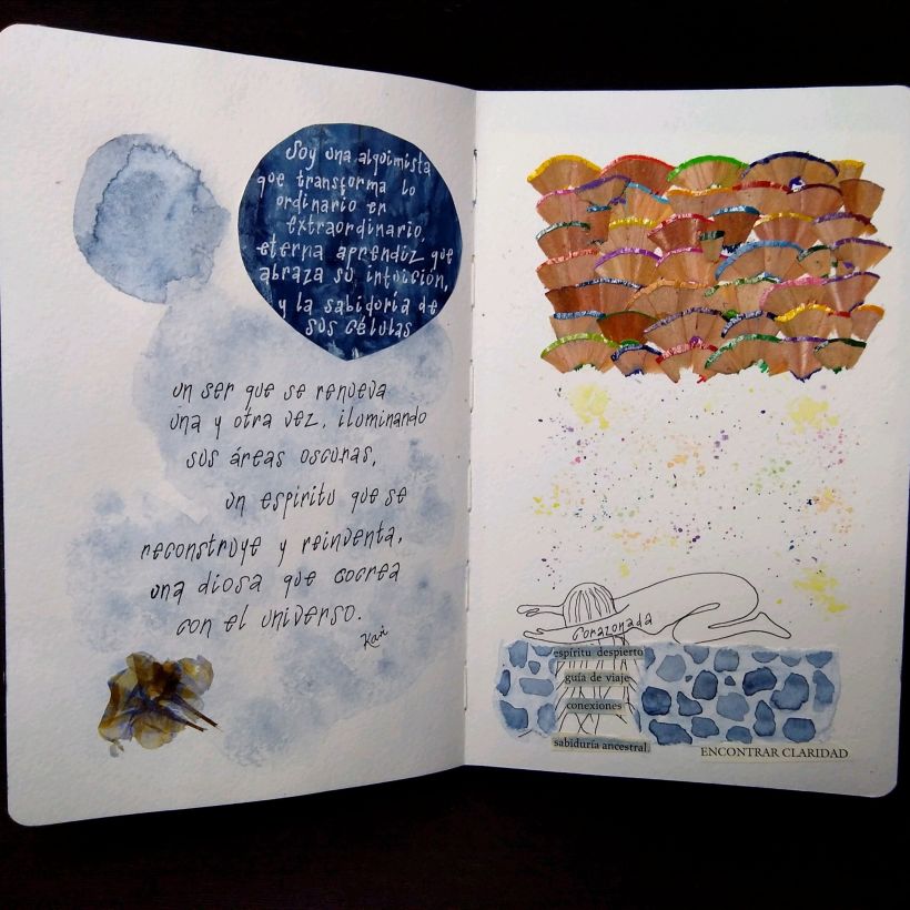 Mi Proyecto del curso: Cuaderno artístico para viajes imaginarios 19