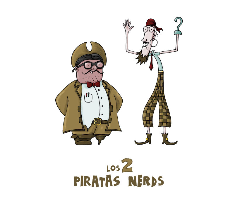 Fábrica de personajes: Los 2 Piratas Nerds 6