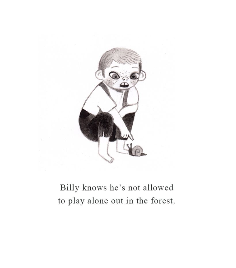 Manuela Montoya ilustra diferentes personajes, como Billy.