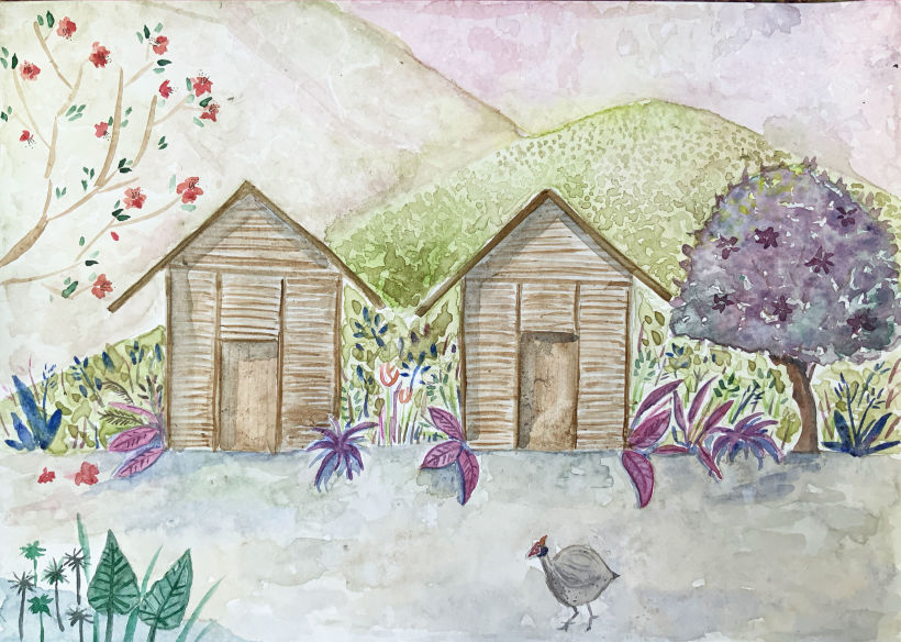 My project in Watercolor Illustration with Japanese Influence course 1