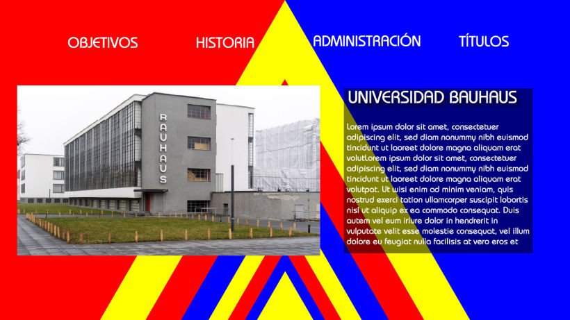 Entorno web (Universidad Bauhaus) 2