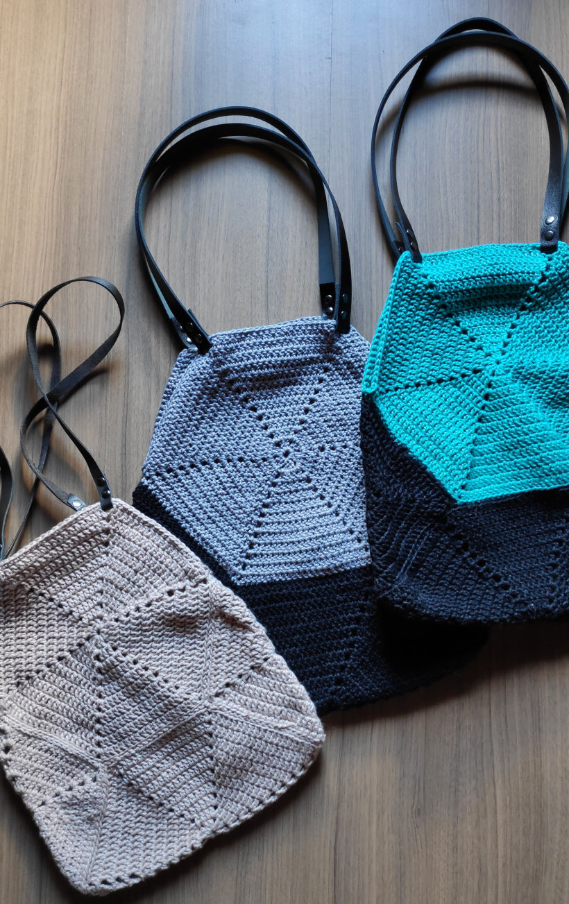 Hexagonal bag by KashaLee