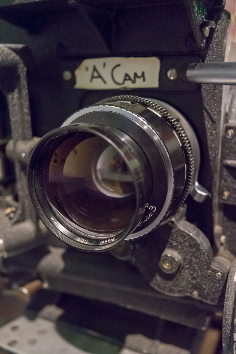 One of Stanley Kubrick's Zeiss Planar 50mm F0.7 lenses used for shooting 'Barry Lyndon'.