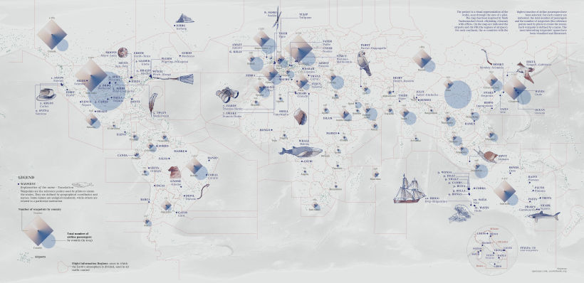 Sky Map: The world as Seen by a Pilot