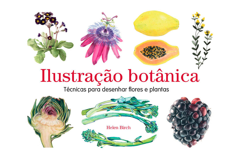 "Ilustración botánica. Técnicas contemporáneas para dibujar flores y plantas", Helen Birch.