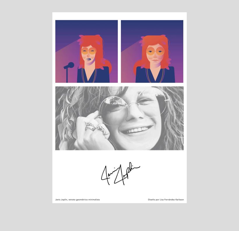 Poster de Janis para imprenta