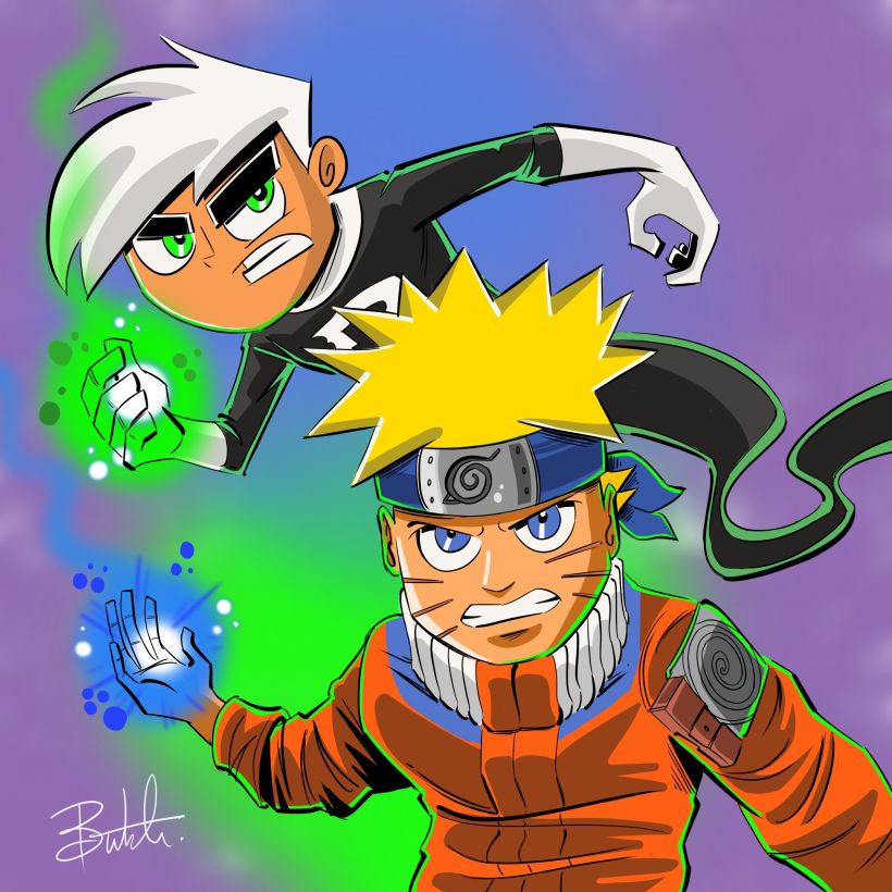 Danny Phantom with Naruto!