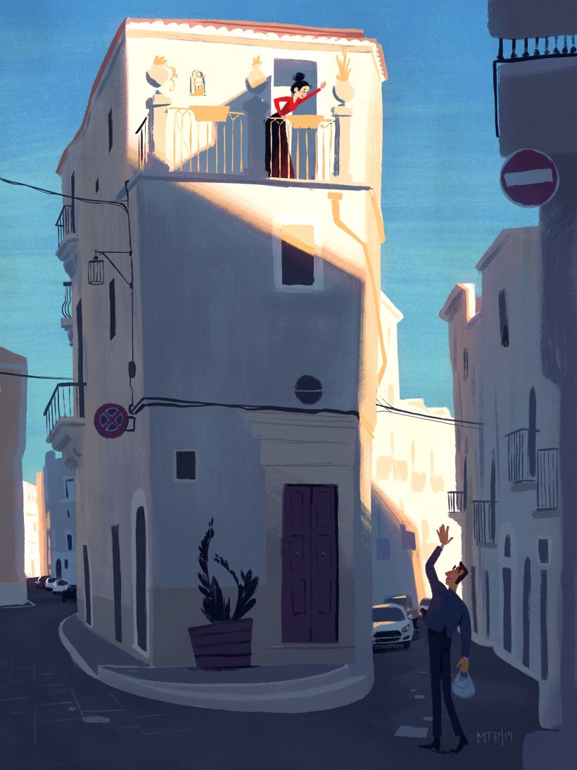 Illustrations and studies from travel 2
