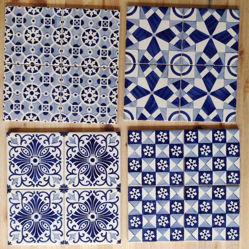 Réplicas de patrones de azulejos antiguos, por Gazete Azulejos.