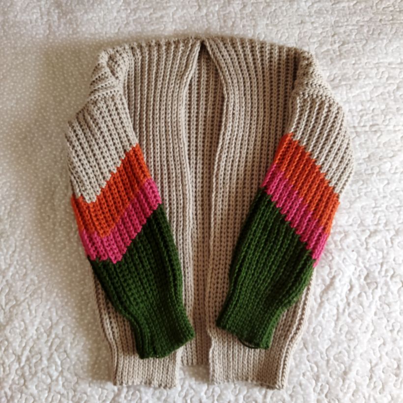 Mi Proyecto del curso: Crochet: crea prendas con una sola aguja 2