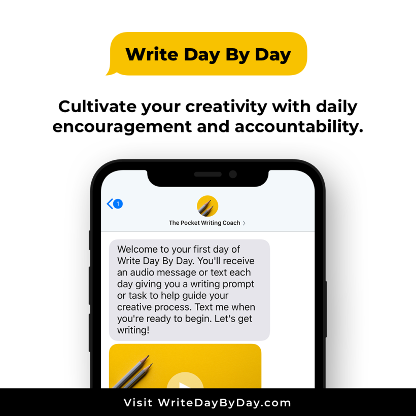 WRITE DAY BY DAY accountability, confidence and inspiration course 1