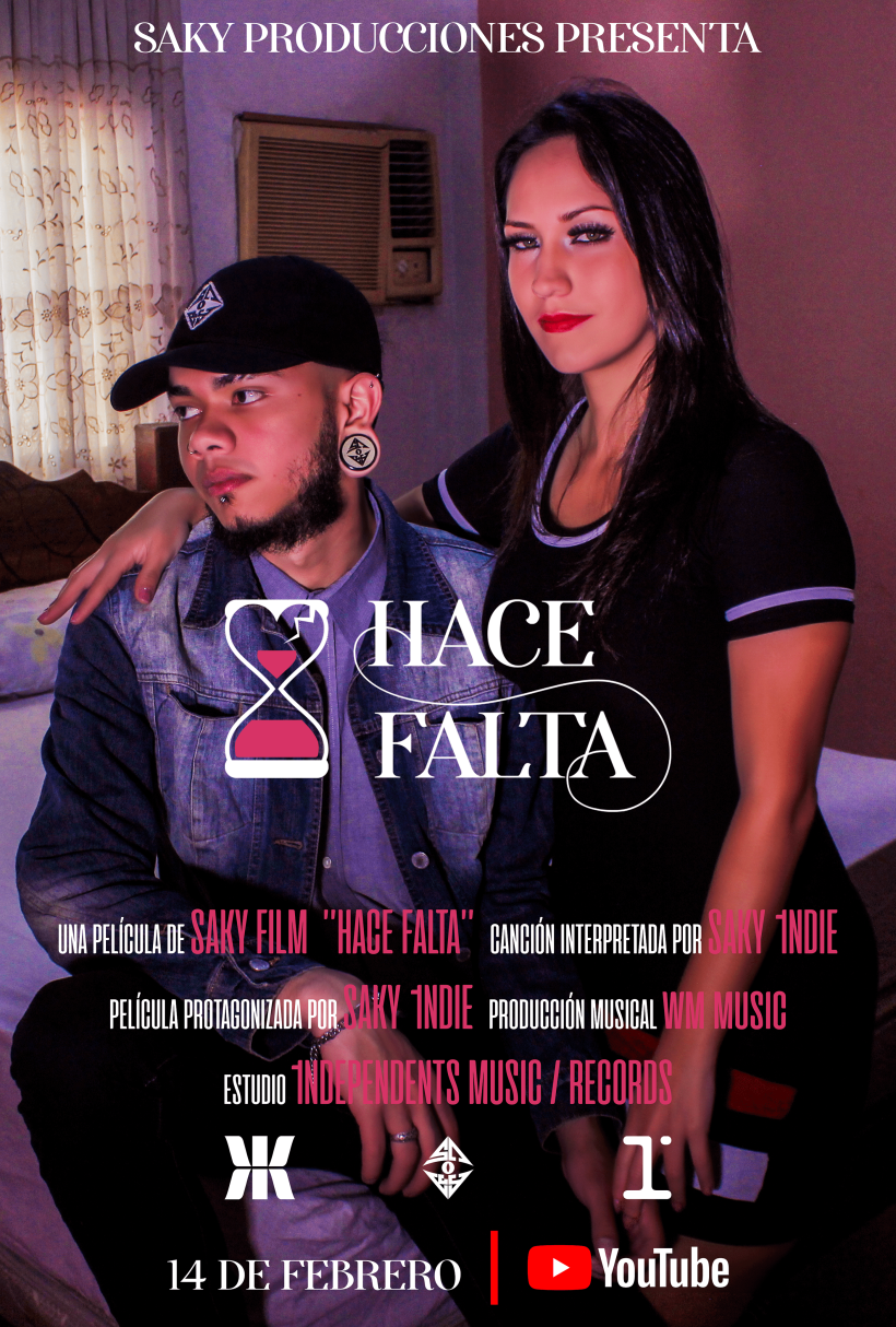 Hace Falta ⏳ - Saky 1ndie (Film By @SakyProducciones) 1