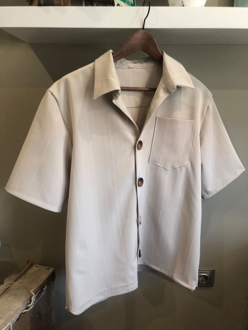 Mi Proyecto del curso: Corte y confección: diseña tu propia camisa 3