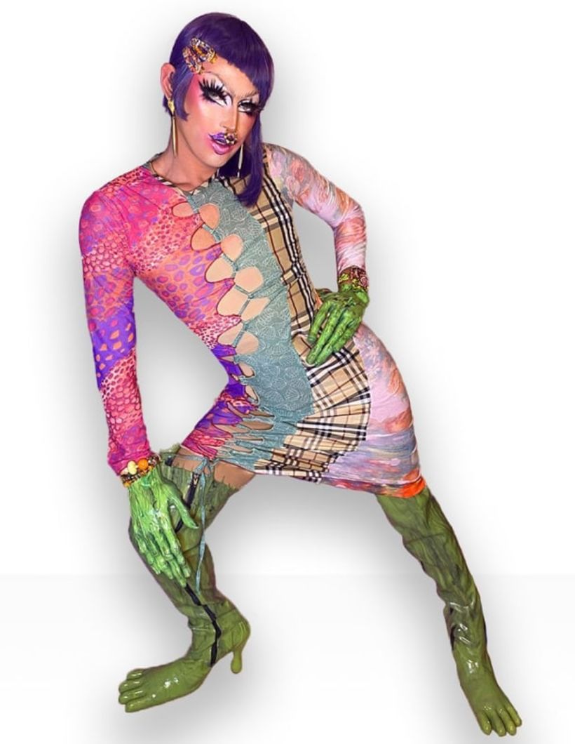 CRYSTAL METHYD, a contestant from 'RuPaul’s Drag Race'.