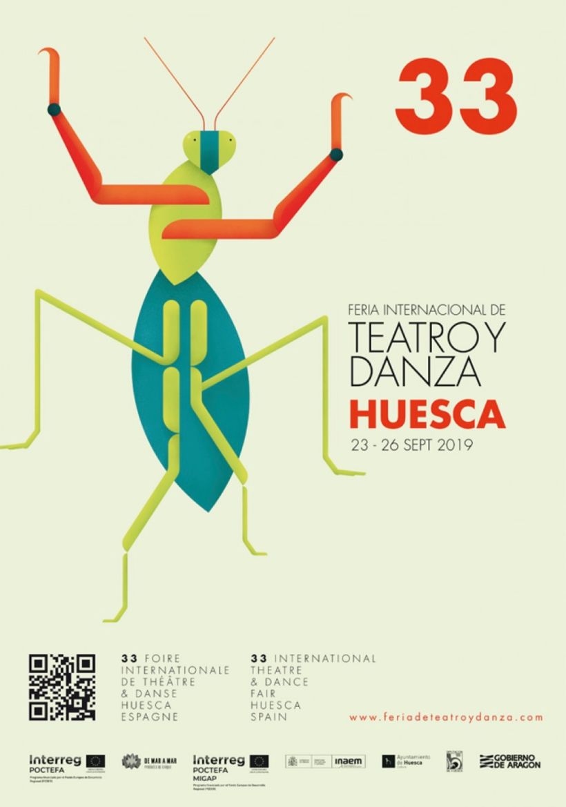 Cartelería para la Feria Internacional de Teatro y Danza de Huesca 2
