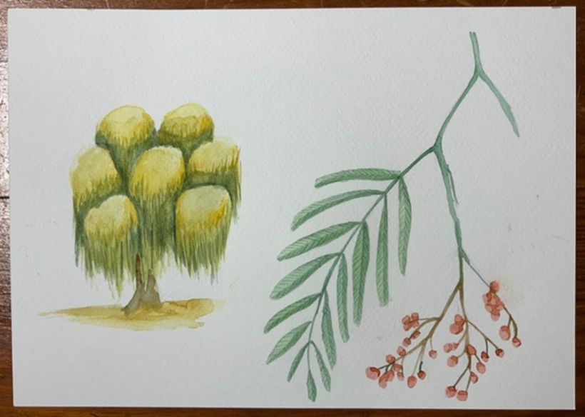 Mi Proyecto del curso: Cuaderno botánico en acuarela 2