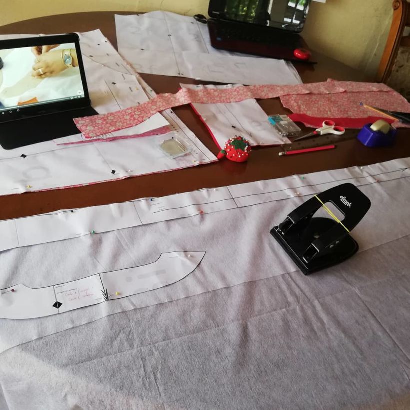 Mi Proyecto del curso: Máquina de coser para principiantes: crea tu primer vestido 9