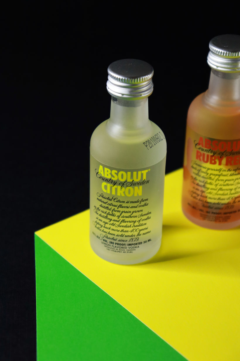 Absolut Citron and Ruby