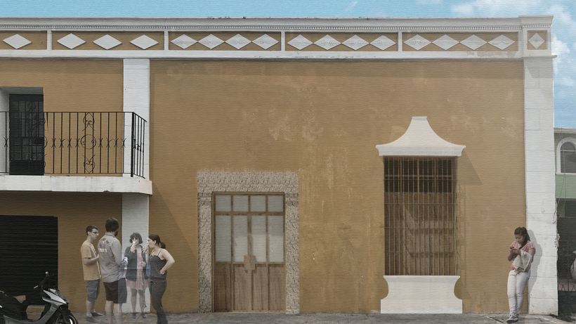 Etapa 1 - Visualización de la fachada restaurada.