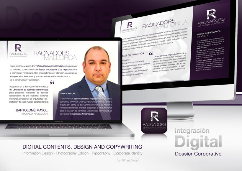 Dossier Digital Corporativo para negocios | Iniciativa BCNFirst 20-021 by @Fran_Valad