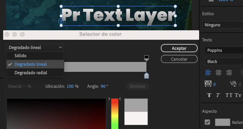 Adobe Premiere Pro te brinda la posibilidad de sumar y editar texto. 