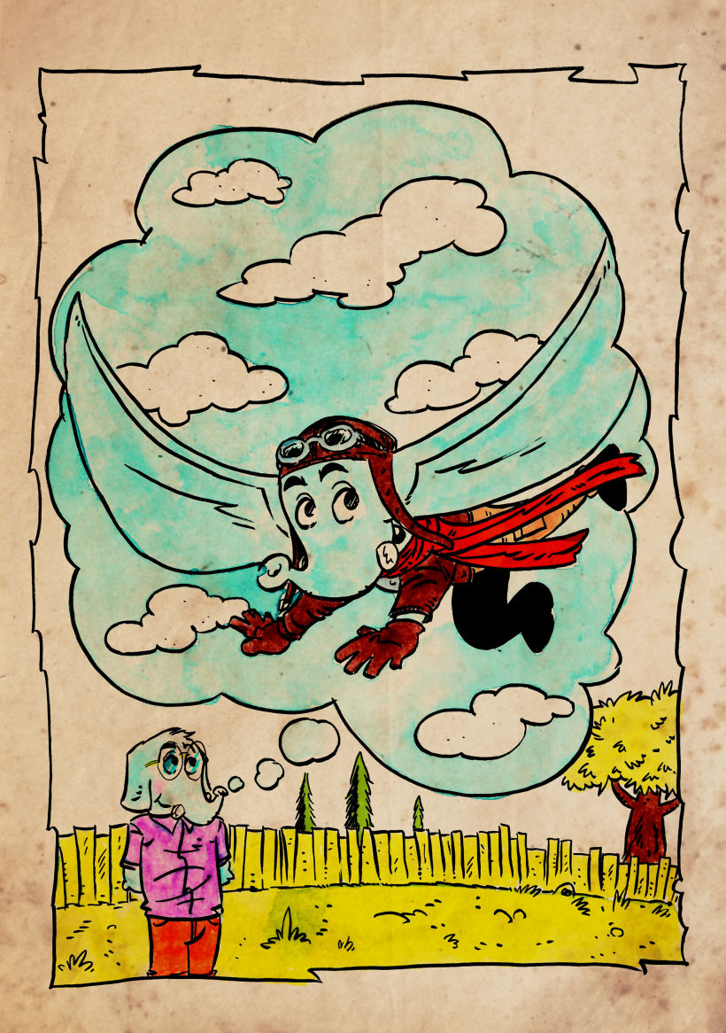 LIBRO INFANTIL "ELE, EL ELFANTE VOLADOR" / "ELE, HE FLYING ELEPHANT" CHILDREN´S BOOK 2
