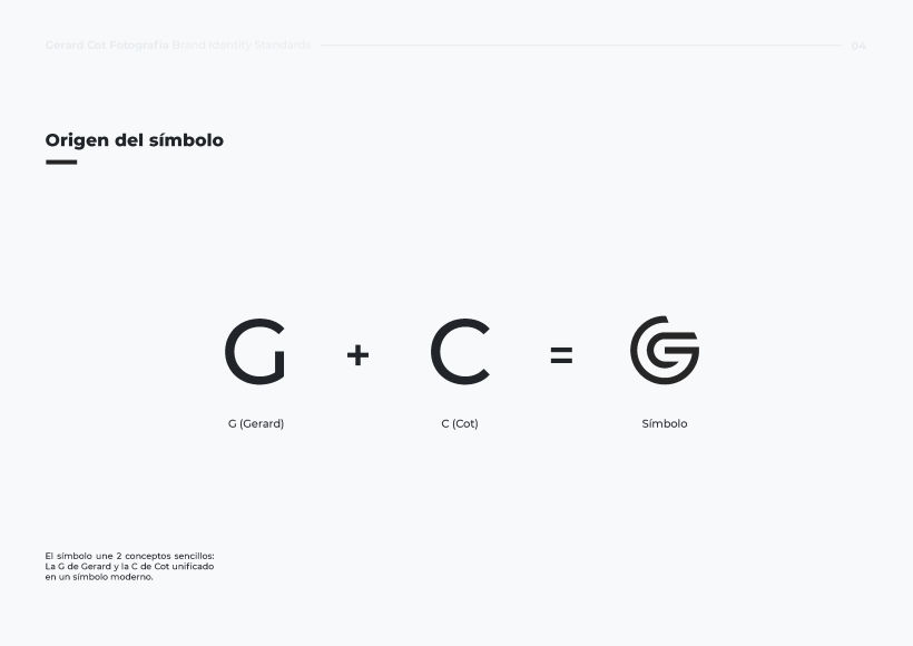 Gerard Cot Fotografía - Proyecto de logotipo para marca personal 5