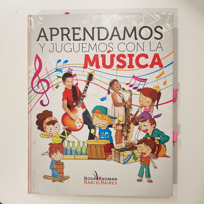 Aprendamos y juguemos con la música para editorial Barcel Baires.