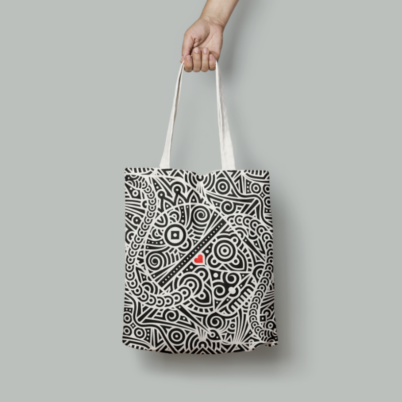 La bolsa de compras ideal para guardar de todo / A special tote bag for all your stuffs