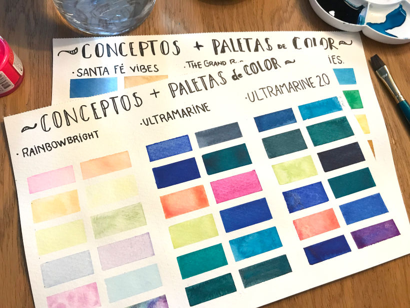 Mi Proyecto del curso: Creación de paletas de color con acuarela 6